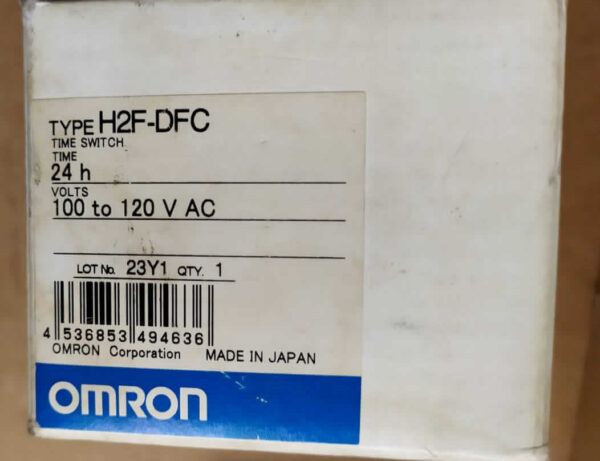 OMRON H2F-DFC TIME SWITCH 100120VAC