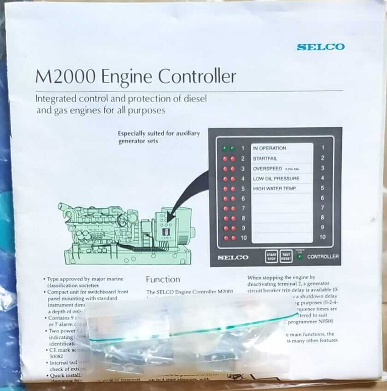 SELCO M-2000-20 ENGINE CONTROLLER.
