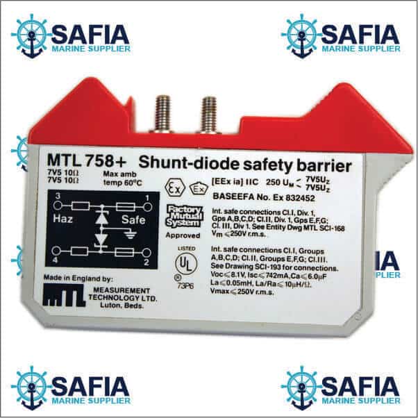 MTL758+ Shunt-Diode Safety Barrier
