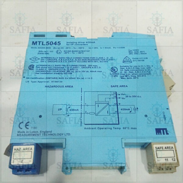 MTL-5045 Isolating Driver 4-20mA for IP Converters