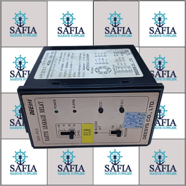 DEESYS DER-P03 EARTH LEAKAGE RELAY