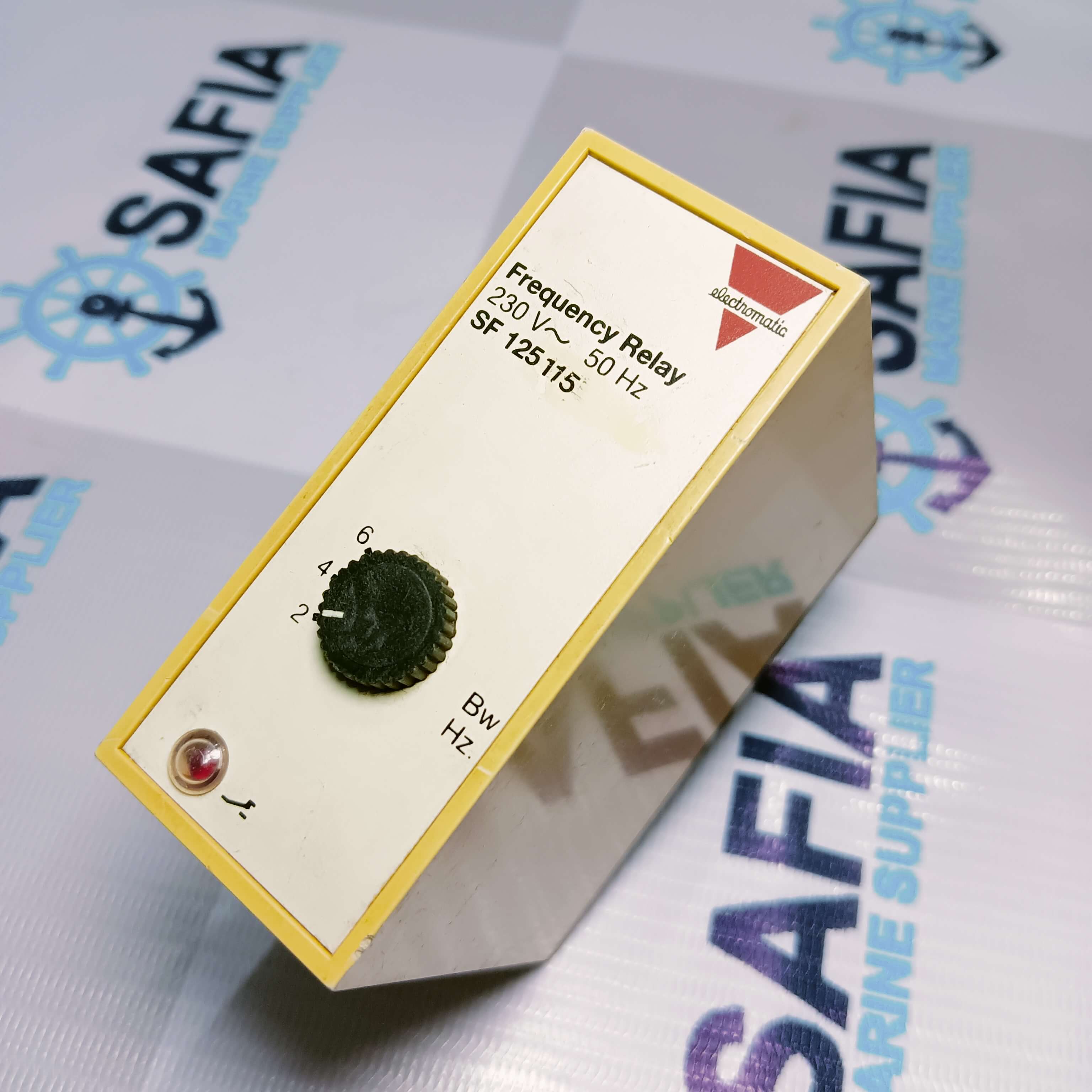 Electromatic SF 125 115 Frequency Relay 230VAC