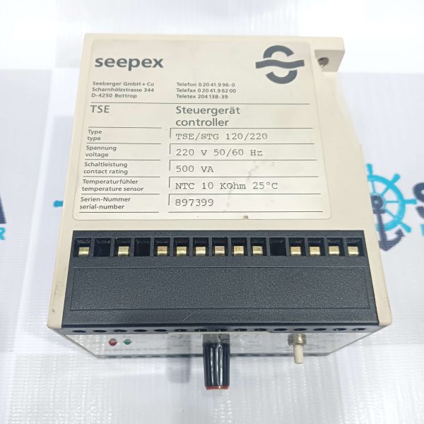 0-120°C SEEPEX TSE/STG 120/220 control unit temperature controller