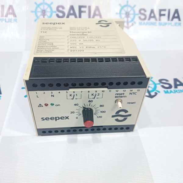 0-120°C SEEPEX TSE/STG 120/220 control unit temperature controller