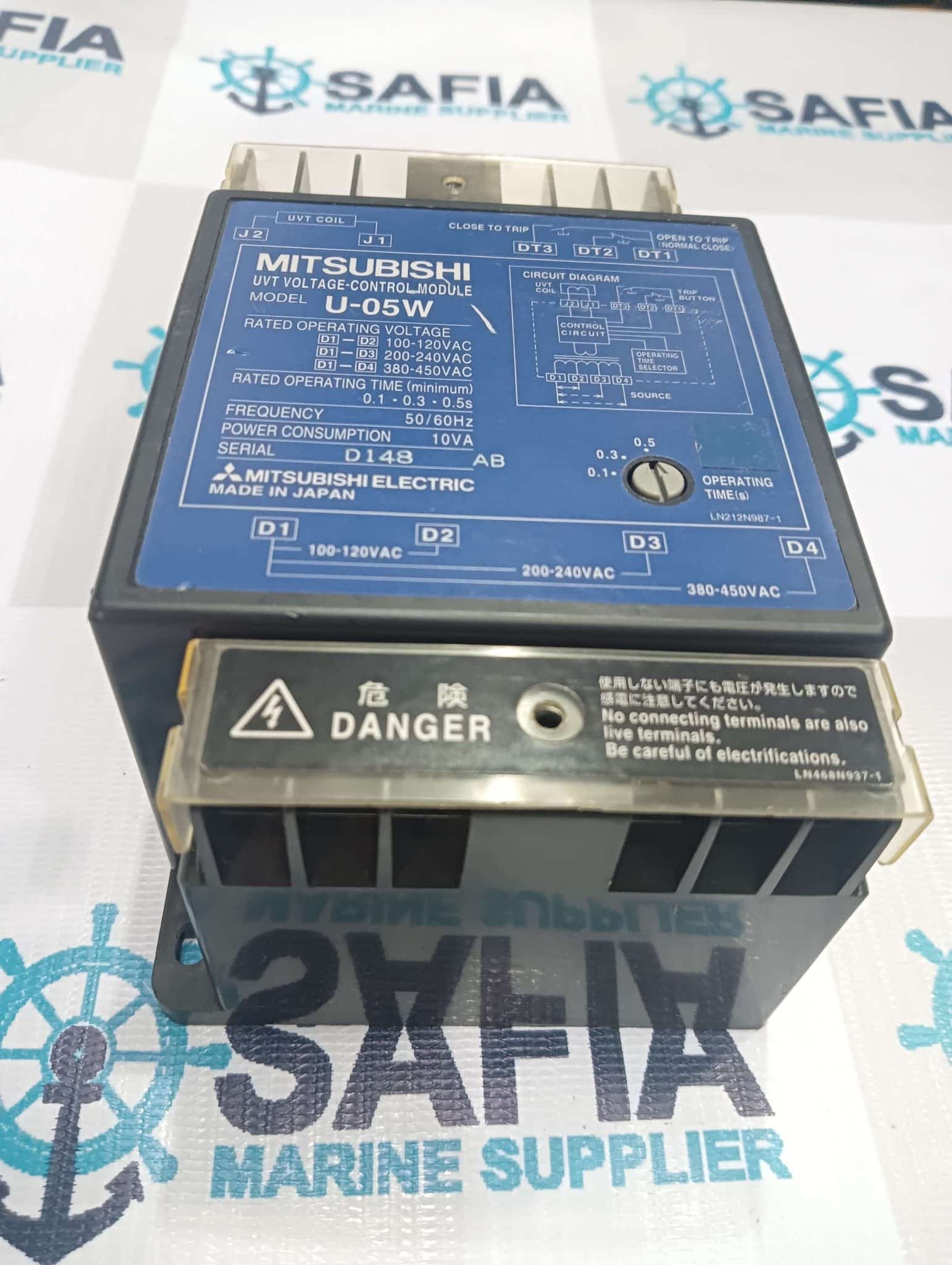 MITSUBISHI UVT VOLTAGE-CONTROL MODULE U-05W