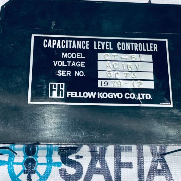 FELLOW KOGYO CT-6L CAPACITANCE LEVEL CONTROLLER