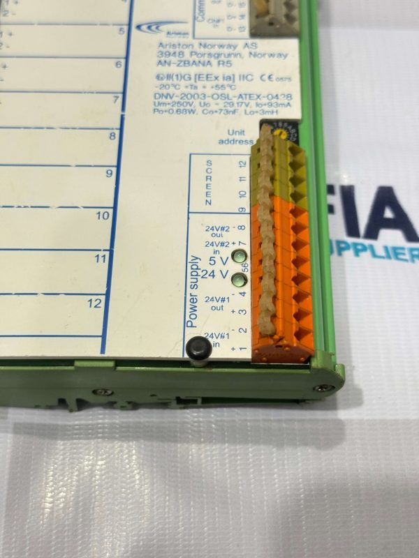 ARISTON NORWAY AS AN-ZBANA R5 CONTROLLER 5V 24V