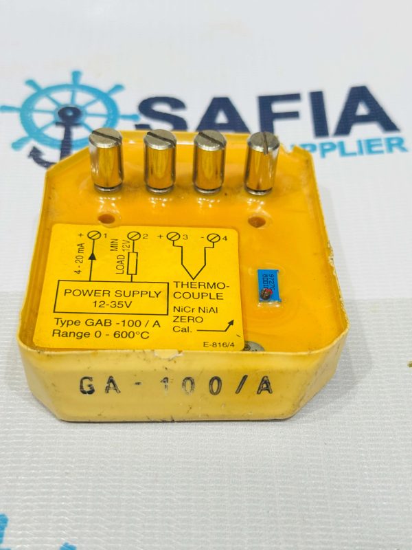 GAB-100/A THERMO-COUPLE AMPLIFIER 0-600°C