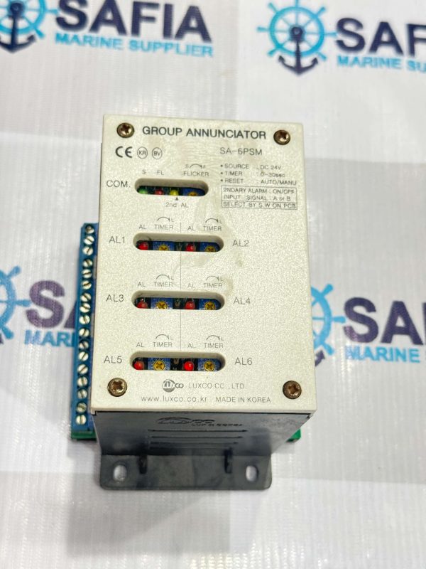 LUXCO WESTRONICS SA-6PSM GROUP ANNUNCIATOR