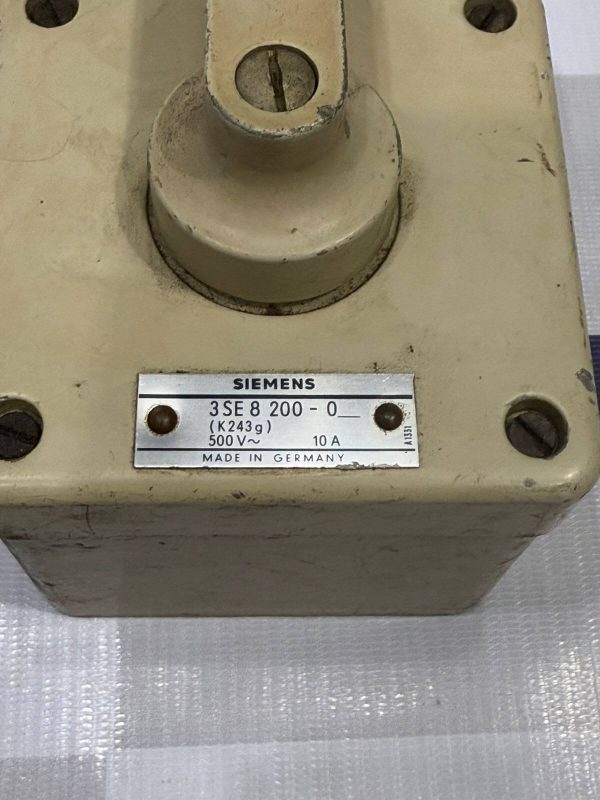 Siemens 3SE 8 200-0 Limit Switch