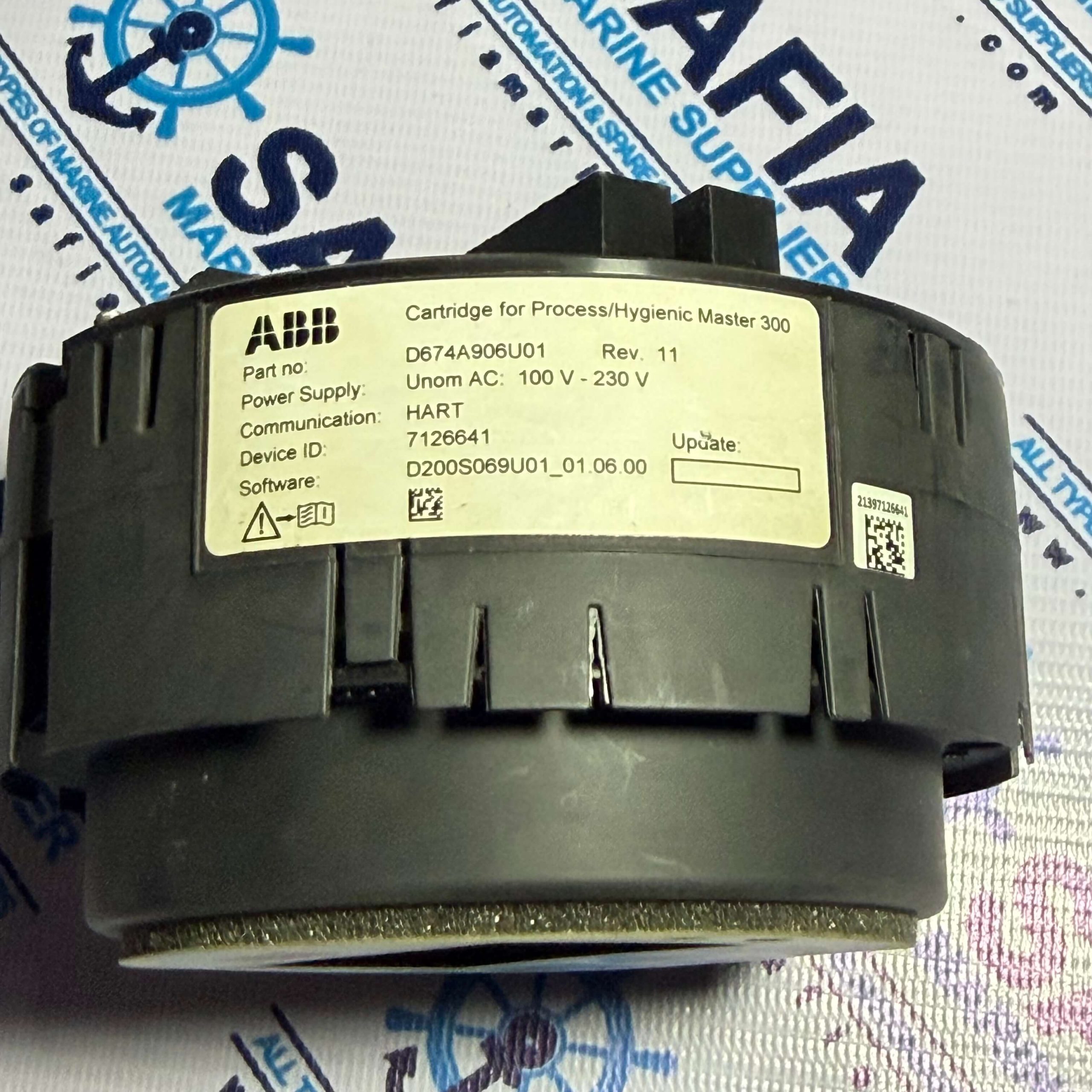 ABB Cartridge for Process/Hygienic Master 300 D674A906U01