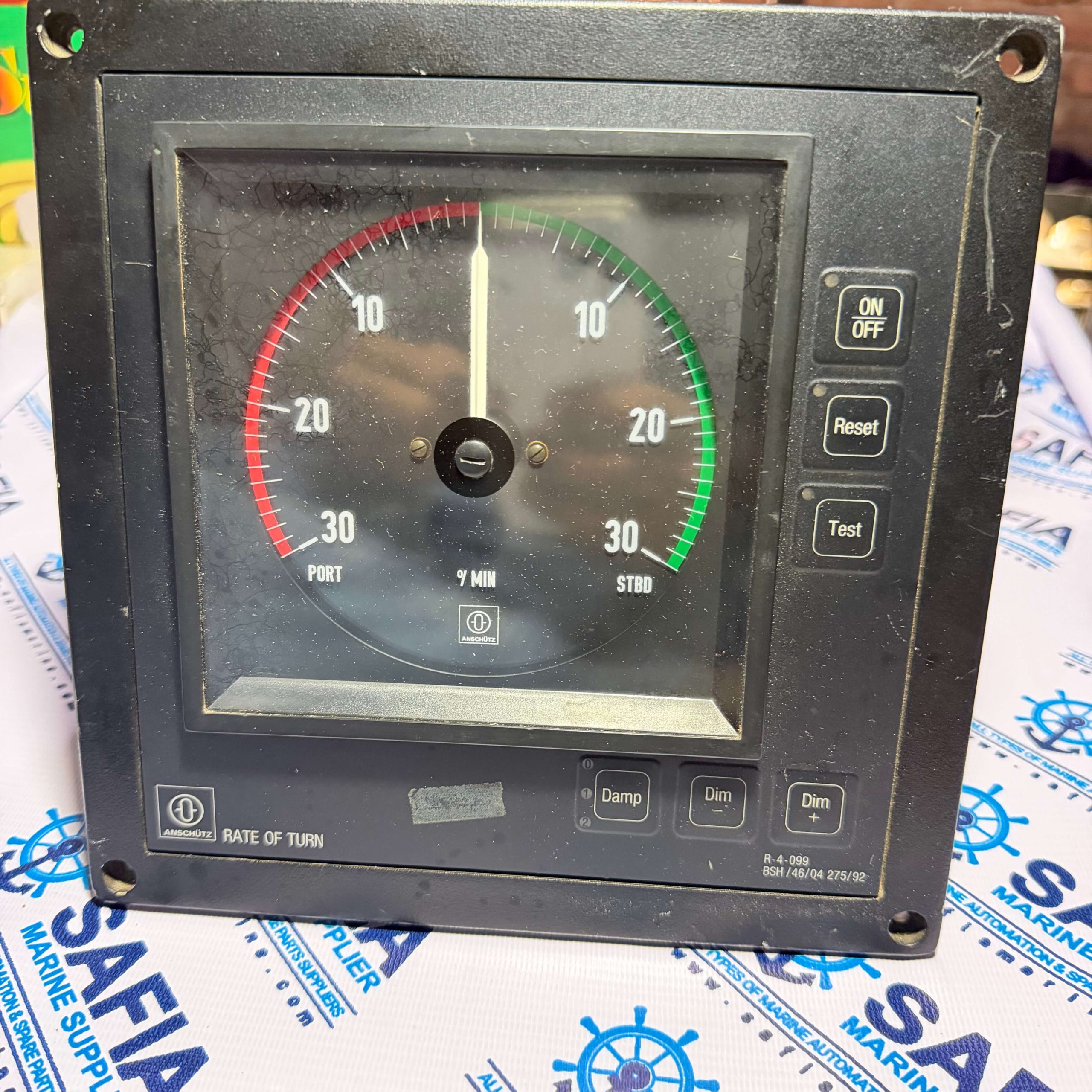 ANSCHUTZ KIEL 403-008 MOD 013 OPERATOR UNIT RATE OF TURN