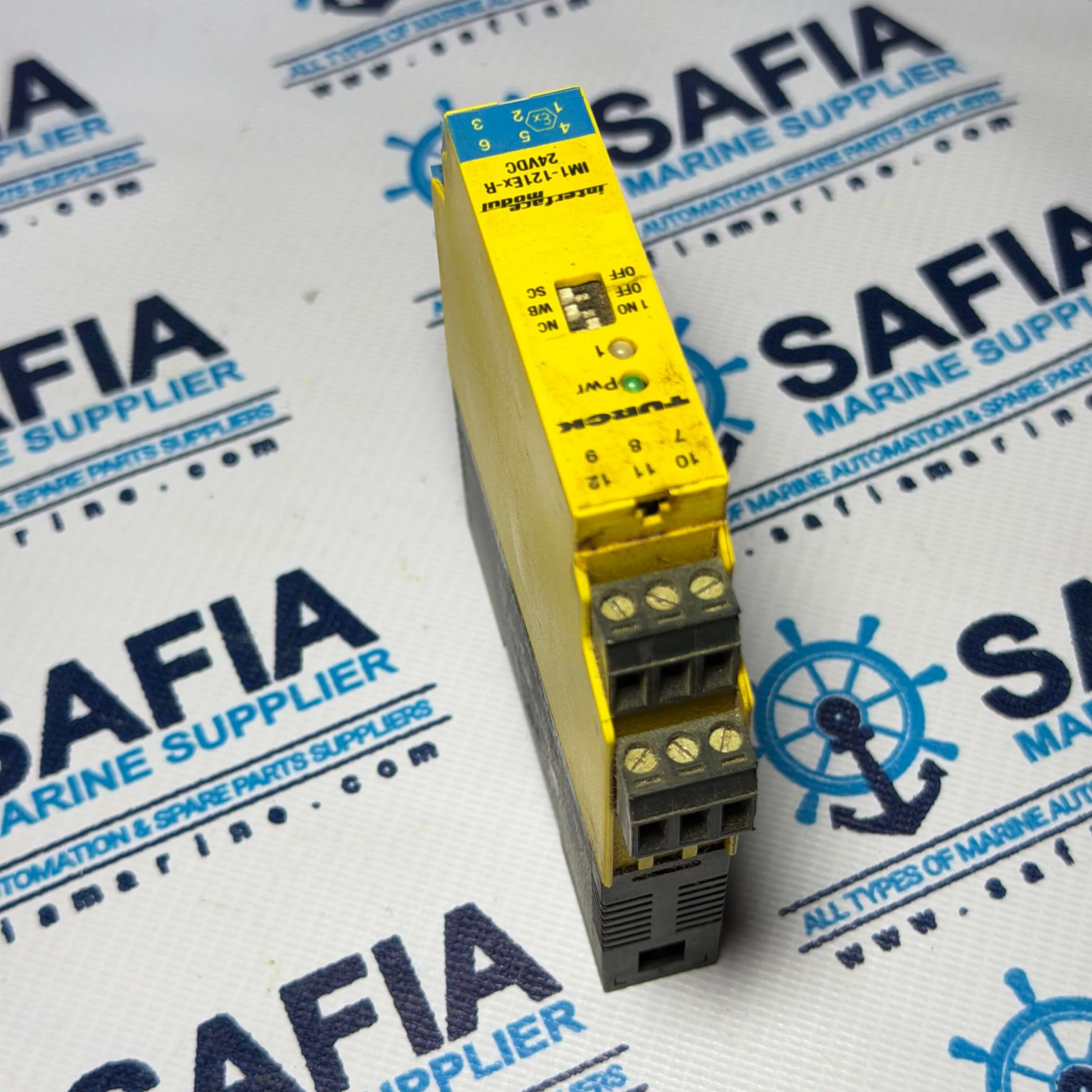 TURCK IM1-121Ex-R 24 VDC Safety Barrier Switching Amplifier