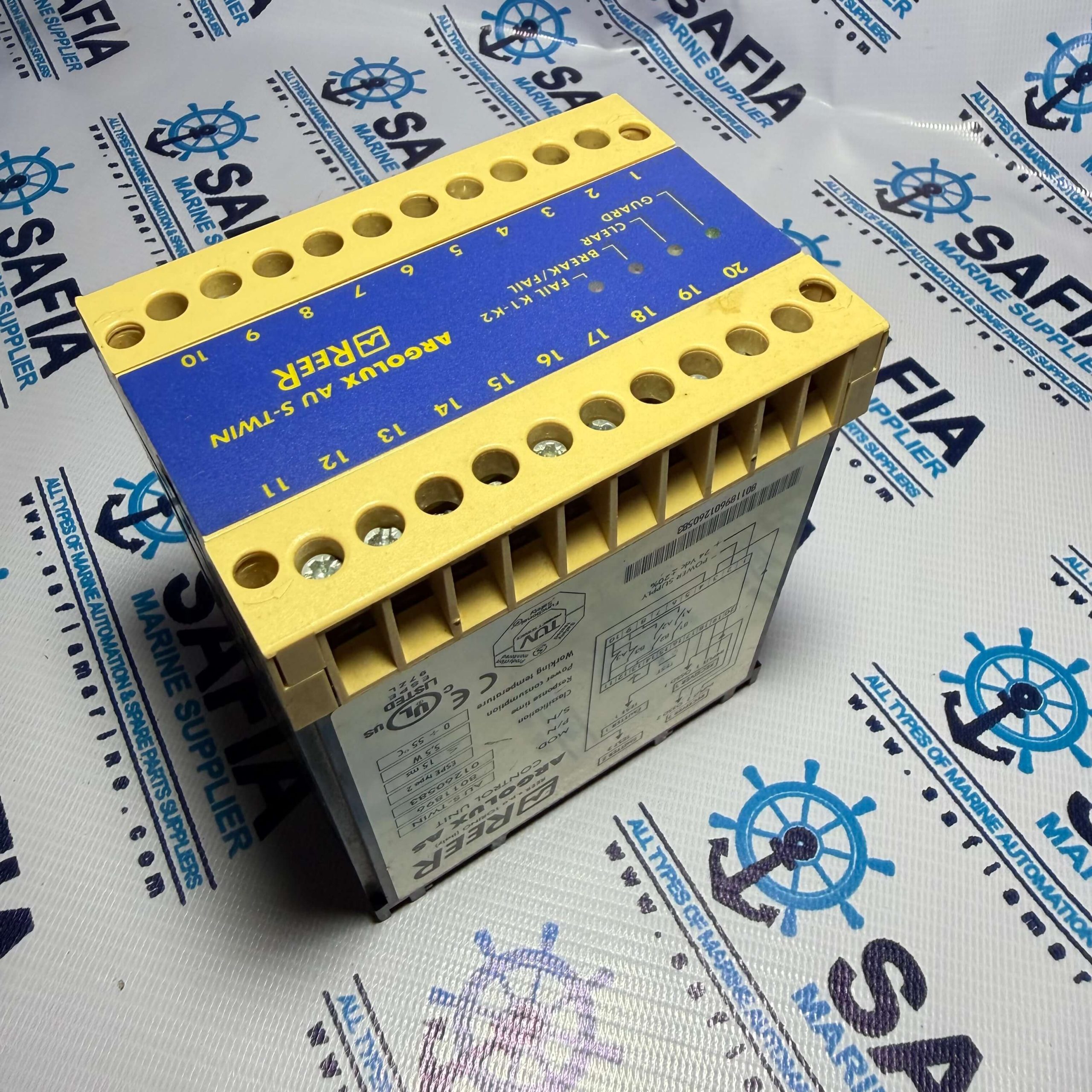 REER ARGOLUX AS CONTROL UNIT AU S-TWIN 24V/DC 5.5W