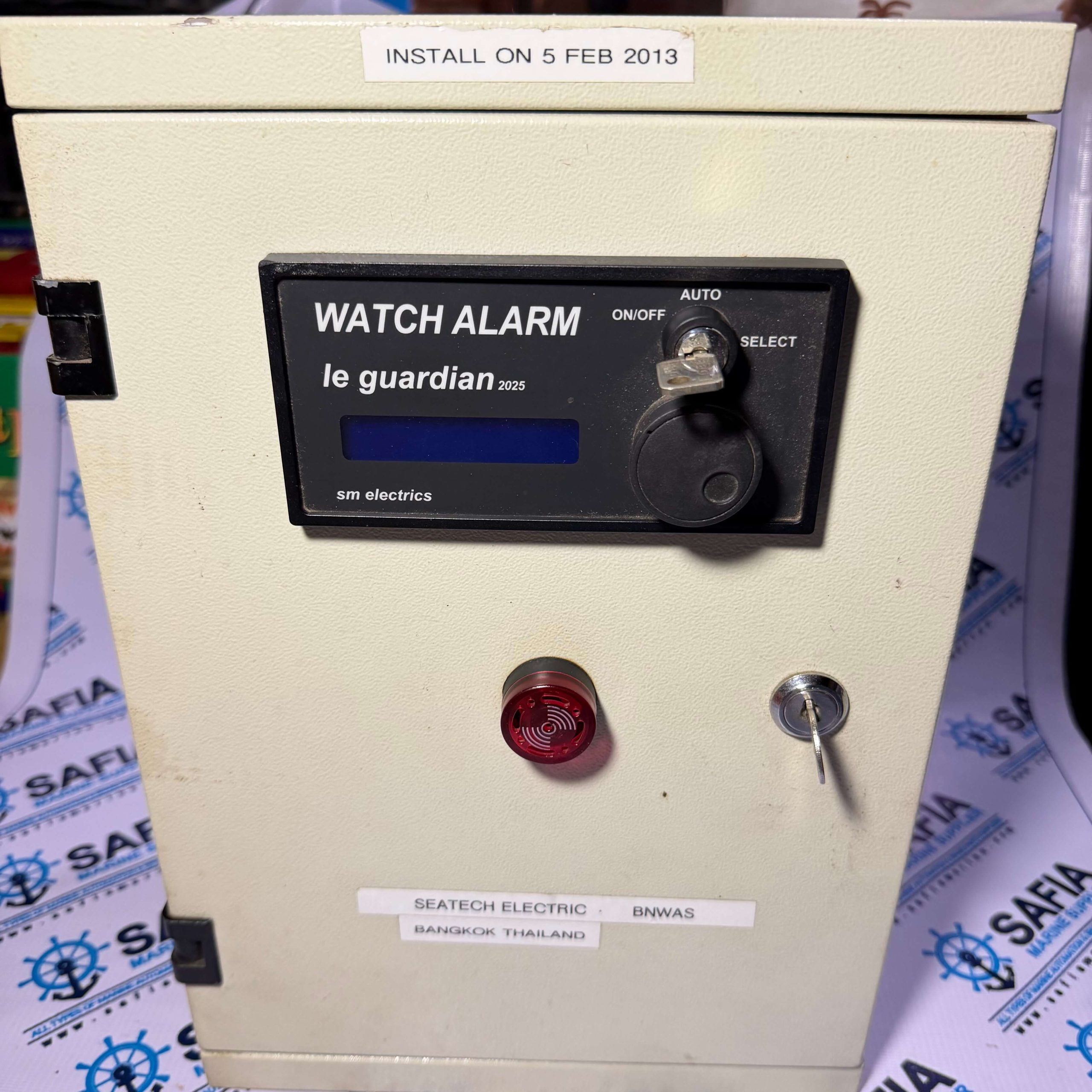 SM ELECTRICS LOD 210.24.0.0 BRIDGE NAVIGATIONAL WATCH ALARM SYSTEM LCM 210.24.0.0